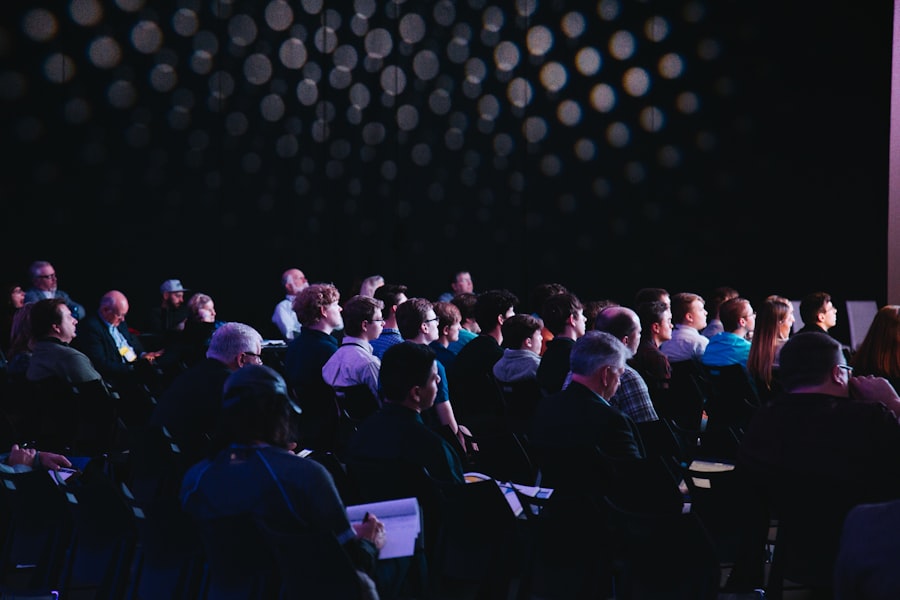 Training seminar audience